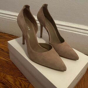 REISS Alberta suede heels 8